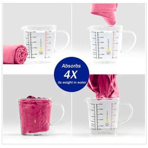 Serviettes de sport en microfibre suédée à séchage rapide pour adultes, idéales pour la gym et la plage, avec logo personnalisé, ensembles de serviettes de bain - Product Image 2