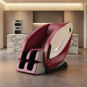 Fauteuil de massage électrique de haute qualité pour pédicure à domicile, avec compresse chaude, thérapie du dos, repose-jambes rétractable, massage complet du corps - Product Image 1