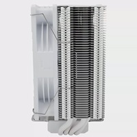 Refroidisseur d'air pour processeur Thermalright ASSASSIN SPIRIT 120 EVO WHITE ARGB, 4 caloducs de 6 mm, ventilateur ARGB PWM de 120 mm, compatible LGA1700 LGA1851 AM4