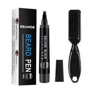 Wholesale EELHOE Waterproof Long Lasting Men <strong>Beard</strong> Coloring <strong>Beard</strong> Filler Pen <strong>Kit</strong> - Product Image 1