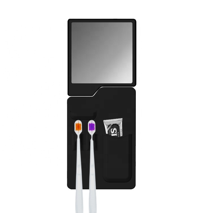 Силиконовый органайзер для туалетных принадлежностей, силиконовое зеркало для душа и ванной, водонепроницаемое зеркало