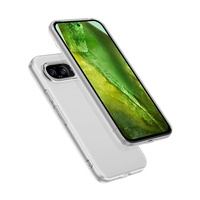 Coque de téléphone ultra-fine transparente en TPU moulé par injection, marque pour Google Pixel 9/8 PRO, protection souple anti-jaunissement