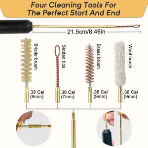 Kits <span class=keywords><strong>de</strong></span> nettoyage <span class=keywords><strong>de</strong></span> pistolet 7in1 ensemble <span class=keywords><strong>de</strong></span> brosses en laiton accessoires <span class=keywords><strong>de</strong></span> <span class=keywords><strong>chasse</strong></span> réguliers - Product Image 2