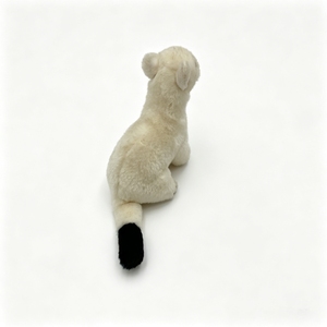 Realistisches Weißes Herminchen Plüschtier Lebensechte Kurzhaarige Zobel-Plüschfigur Geschenk für Zoo Souvenir Wildtiermuseum - Product Image 6