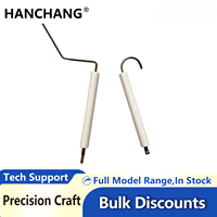 Han Chang Factory Direct Sonde ionique BG450 Allumeur à granulés en céramique d'alumine pour four à gaz, services de soudage et de découpe, pièces de chaudière