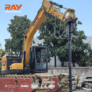 Thủy lực Trái Đất auger-municipal & cảnh quan khoan, phù hợp với máy xúc/Skid steers, bền & chi phí-hiệu quả - Product Image 5