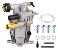 Bomba axial vertical de alta presión de 2700 Psi, estructura de pistón de cabeza de cobre de 180bar para tratamiento de aguas residuales