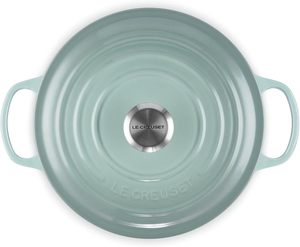 Juego de Utensilios de Cocina de Hierro Fundido Esmaltado de 9 Piezas con Asas de Acero Inoxidable, Distribución Superior del Calor, Apto para Sal Marina - Product Image 3