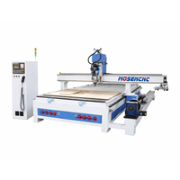 Fresadora CNC Jinan Mosencnc 1325 de 4 Ejes con Eje Rotatorio y Motor, Máquina de Tallado de Madera para Muebles, Grabado 3D