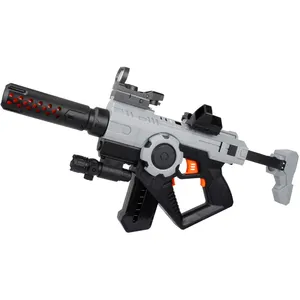 Popular indoor kids electric continuous high speed shooting soft bullet gun toy Children's cool simulation assault rifle toys