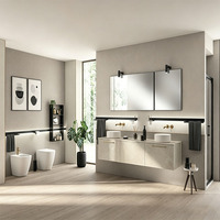 KOJOON Projet de design et de décoration intérieure sur mesure pour villa moderne avec service de conception de modèles 3D pour la salle de bain