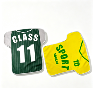 Serviette de sport en microfibre personnalisée style maillot pour supporters, idéale pour les événements sportifs, les clubs et les cadeaux promotionnels - Product Image 1