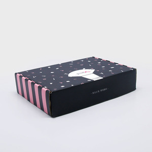 Logotipo personalizado Caja de envío corrugado Laminación brillante Relieve Diseño libre para la entrega de paquetes Reciclable Ecológico - Product Image 3