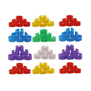 นกกระทานกพิราบพลาสติกวงแหวนขาสำหรับนกพิราบนกแก้วนกขมิ้นนกสำหรับนกหลายประเภท - Product Image 2