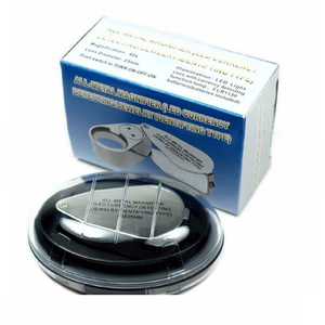 Портативная мини-лупа 40x с 2 светодиодами для ювелиров и проверки бриллиантов - Product Image 6