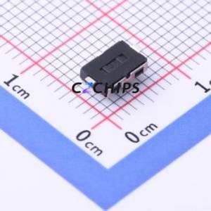 YTS1C0191ABG00 Tactile Switch SMD Switch Single Pole Single Throw Round Button 1.6N Vertical Mount - Product Image 2