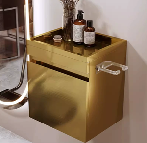 Armoire murale moderne en acier inoxydable pour salon de coiffure, rangement d'outils, mobilier de salon pour salon de coiffure - Product Image 6