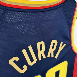 Venta al por Mayor Personalizada de los Golden State Warriors 24-25 # Camiseta de baloncesto 30 City Ed de malla de poliéster para entrenamiento de adultos, transfronteriza - Product Image 3