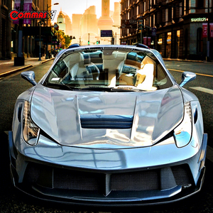 Kit de Carrocería de Fibra de Carbono Estilo PD para Ferrari 458, Parachoques Delantero y Trasero, Capó, Precio de Fábrica - Product Image 1