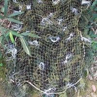 Filet de camouflage personnalisé en gros pour la chasse, fabriqué en polyester durable avec un motif de feuilles de pin