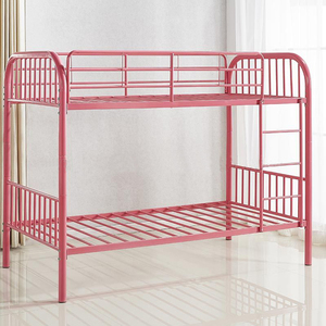 School Dormitory Apartment Heavy Duty Double Metal Detachable Triple Bed Frame Steel Bunk Bed De Metal <strong>Camas</strong> - Product Image 2