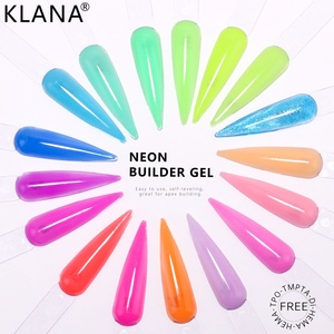 Vernis Gel UV Neon Builder French Designer - Formule Liquide Végane Non Toxique Écologique & Longue Durée pour Salons de Manucure Professionnels - Product Image 2