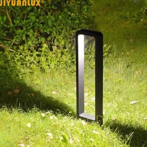 Lámpara de jardín de aluminio impermeable IP65 moderno Hotel hogar Decoración al aire libre bolardo poste camino Led Luz de césped - Product Image 3