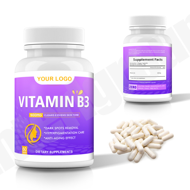 Ausreson Skincare Vitamin B3 Capsule Beauty Products Skin Whitening Vitamin B3 Niacinamide Capsules
