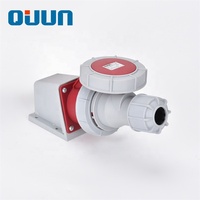 Soket dinding listrik industri IP67 tahan air 16 amp 5 Pin 220-380-415V material PA66 Harga bagus kualitas tinggi 1152