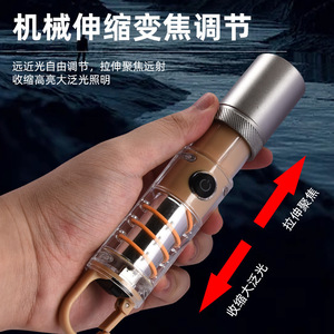 Cross Border Outdoor Multi Functional Flashlight Camping <b>Light</b> Warm White Led Rechargeable Battery <b>Emergency</b> <b>Lights</b> - Product Image 5