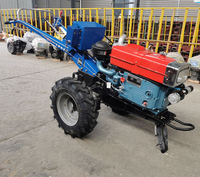 8hp 15hp 18hp Tracteur agricole diesel à conducteur marchant pour la vente