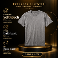 T-shirt décontracté premium pour homme en laine mérinos, col rond, motif imprimé écologique, pour l'été et l'extérieur, tricoté en jersey teint en fil