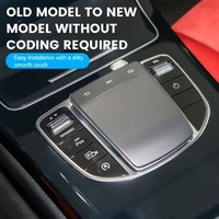 Untuk Mercedes Benz E C G GLC 2015-2020 Dudukan Layar Sentuh Dashboard untuk Panel Kontrol Pusat Navigator GPS Otomotif