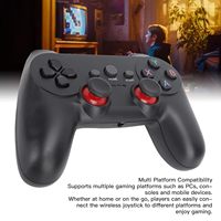 Joysticks inalámbricos de doble mango con efecto Hall, controlador de gamepad USB 2.4G para PC, Android TV