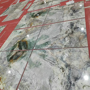 Hiện đại tùy chỉnh cắt mài dũa Prague Màu Xanh Lá Cây thạch anh gạch lát sàn cho không gian nội thất - Product Image 4