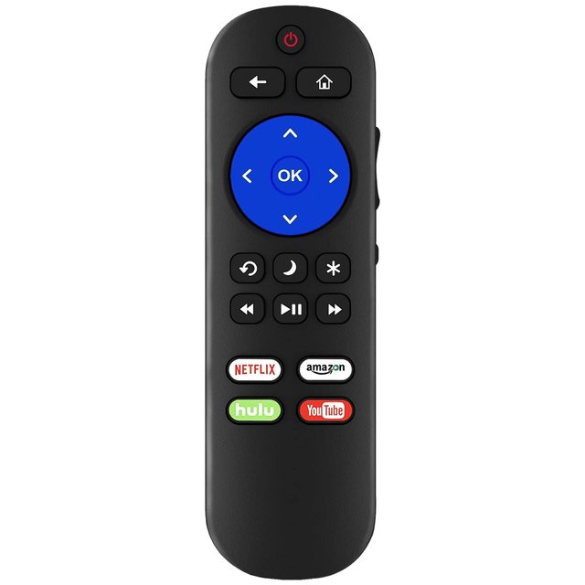 Replacement Remote Control Compatible with Roku TV, Compatible with Hisense/Onn/TCL/Haier/Sharp/Hitachi/LG/Sanyo/JVC/Magnavox/RC