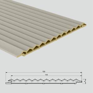 Melinco Interior WPC Fluted <strong>Wall</strong> Ceiling <strong>Panels</strong> Waterproof <strong>3D</strong> Laminated Board Wooden Grain Indoor <strong>Decor</strong> Pvc <strong>Wall</strong> Cladding - Product Image 3