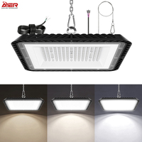 Projecteur LED UFO haute luminosité 150W 130LM/W pour entrepôt, atelier, usine, salle de sport