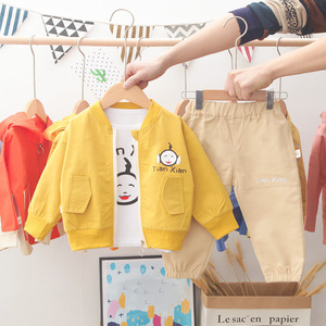 Conjuntos de Ropa para Niños al por Mayor, Estilo de Diseño de Moda, Conjuntos de Camiseta y Pantalones Estampados para Niños - Product Image 1