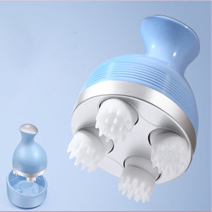 Masajeador eléctrico para el hogar, extractor de cabeza de vibración de silicona portátil eléctrico de mano - Product Image 3