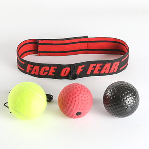 Ensemble de balles de réaction ItsMart, 30g, en nylon, pour l'entraînement de vitesse et l'exercice de coordination pour la boxe - Product Image 3