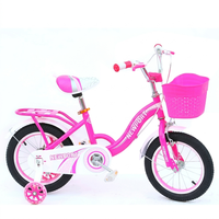 Vélo à frein à disque pour fille de 14 pouces, pour enfants de 5 à 8 ans, pas cher