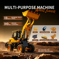 Multifunktionaler KL938 Frontlader mit Vollhydrauliksystem, 58kW Motor, Baustellen- und Landwirtschafts-Ladeausrüstung