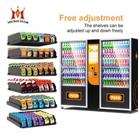 Vendeur automatique en gros de collations Automatique de combo intelligent pour les aliments et les boissons