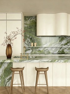 Piano di Lavoro in Marmo Verde Irlandese PAIA STONE per <span class=keywords><strong>Cucina</strong></span>, Bagno, Soggiorno, Cantina - Top Moderno Lucidato - Product Image 3