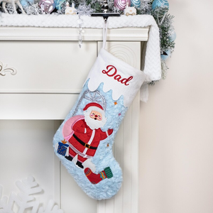 Joyeux <span class=keywords><strong>Noël</strong></span> Snowy Charater Rose Bas <span class=keywords><strong>de</strong></span> <span class=keywords><strong>Noël</strong></span> Nom brodé pour bas <span class=keywords><strong>de</strong></span> vacances Décoration <span class=keywords><strong>de</strong></span> la maison - Product Image 6