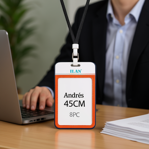 Cordino Personalizzato Iln 45Cm con Porta Badge per Accessori - Product Image 3