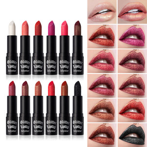 Nouveau Rouge à Lèvres Diamant Ciel Étoilé 12 Couleurs Pailleté Brillant, <span class=keywords><strong>Baume</strong></span> à Lèvres Vente Flash en Gros - Product Image 1