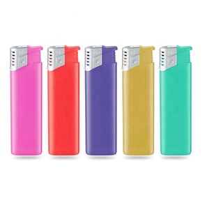 Encendedor de bolsillo electrónico de plástico a prueba de viento de suministro directo de fábrica para acampar - Product Image 6