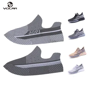 Latest Design Fashion Running Sneakers Knitted Vamp Customizable uppers